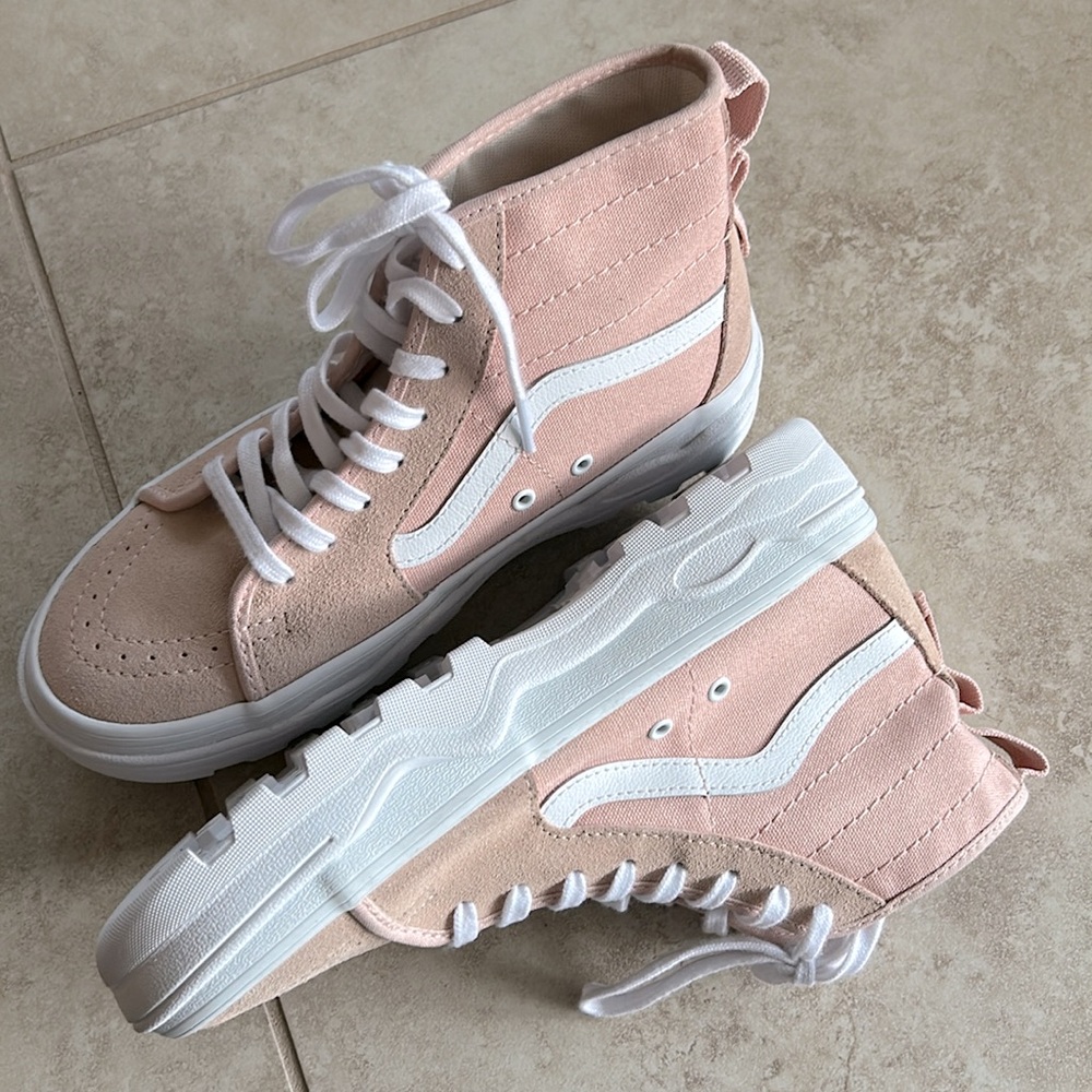 VANS SENTRY SK8-HI Dusty Rose VN0A5KY5W0D High-Top Women'sTrainers Shoes - Picture 6 of 12